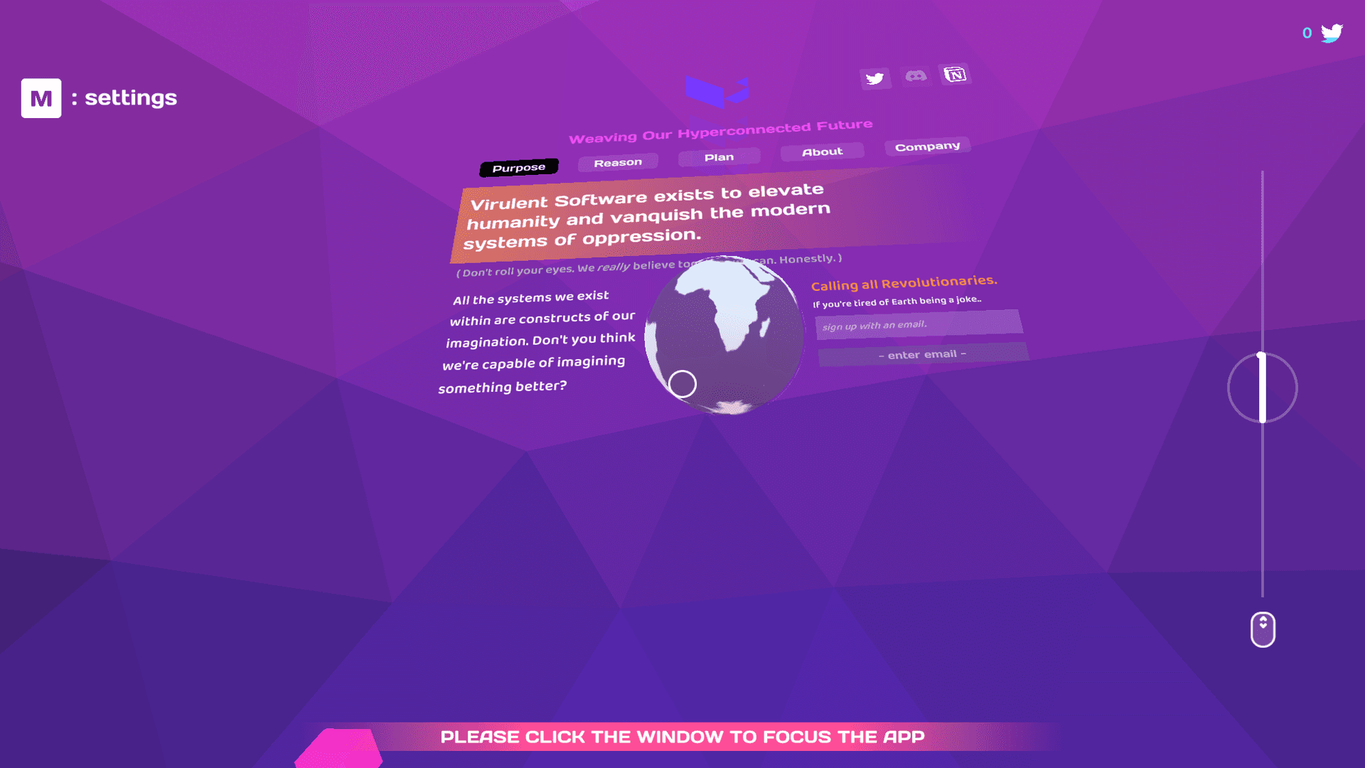 Over-designed website