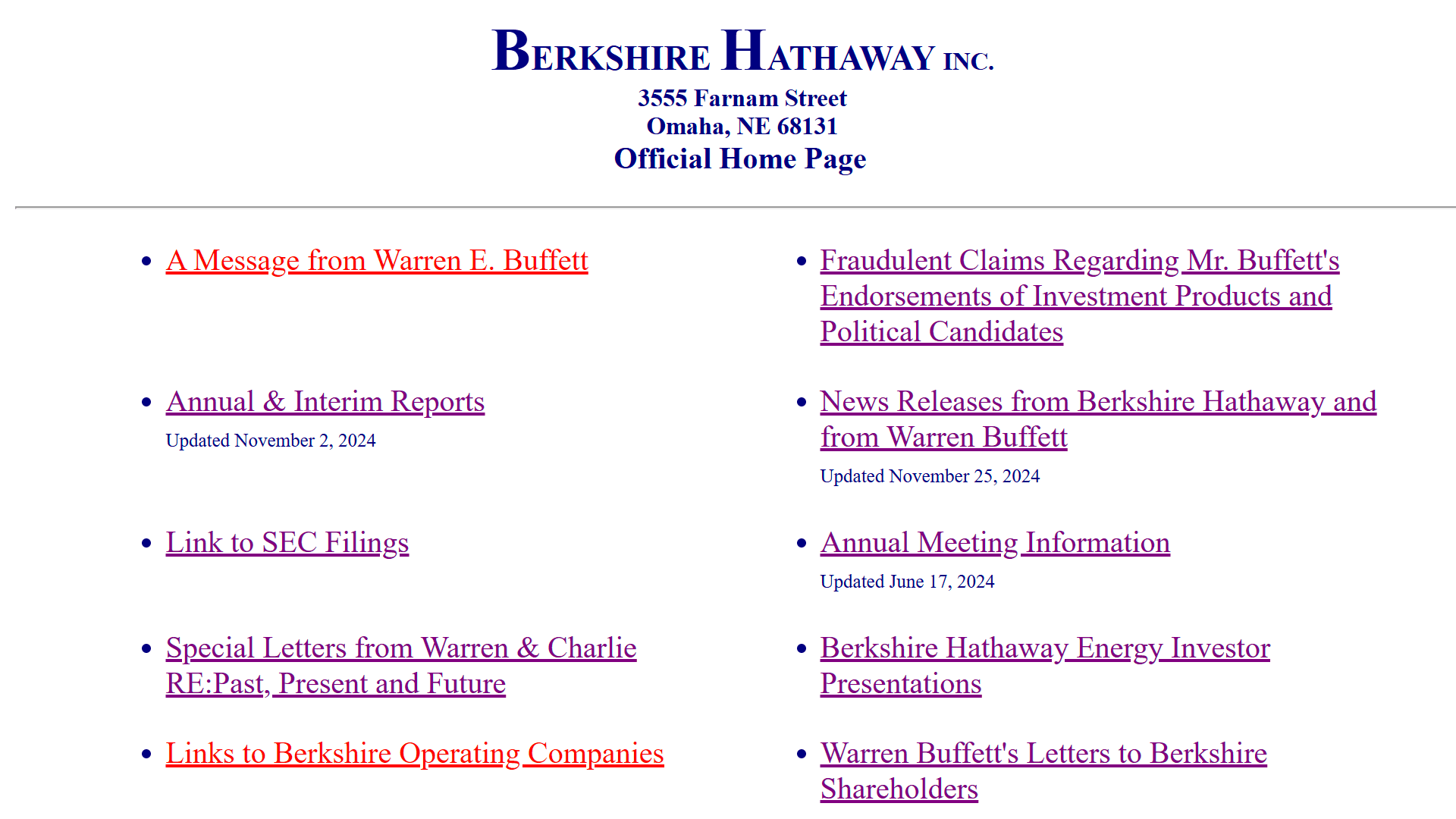 Over-designed website